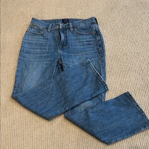 JCrew Factory Midrise Flare Crop Jeans